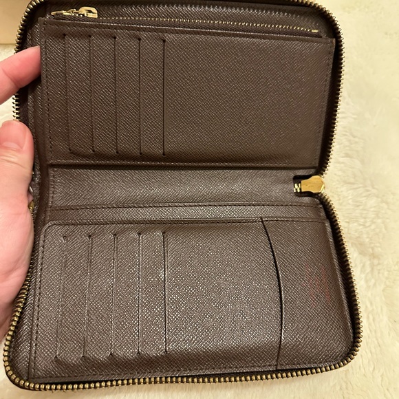 LV zippy wallet Damier Ebene - Picture 4 of 10